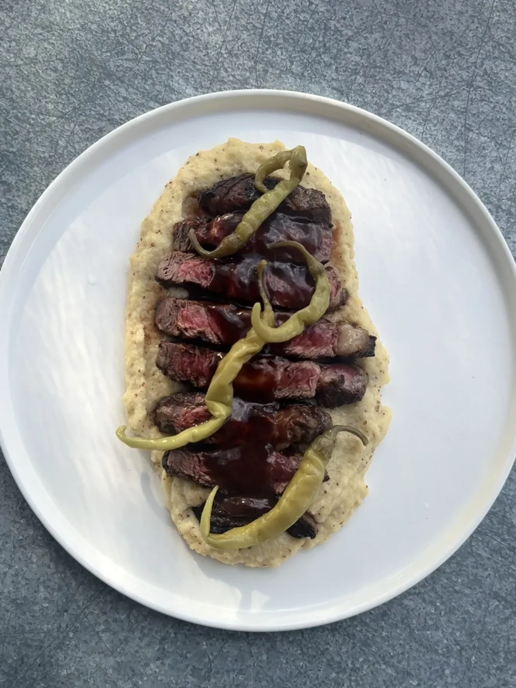 Beef dish served at Duende
