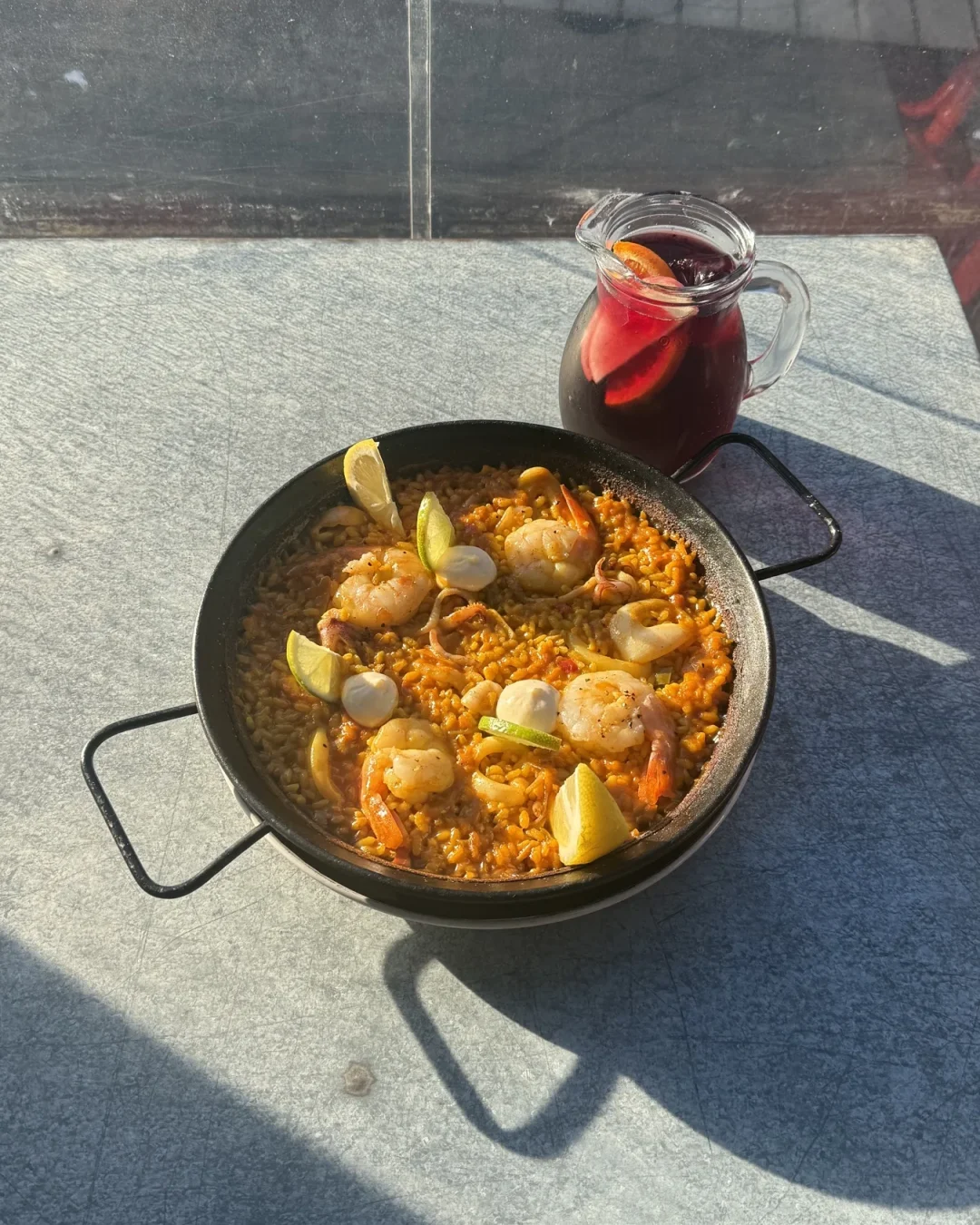 Sunday paella and sangria offer at Duende